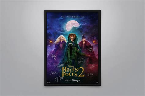 Hocus Pocus 2 - Signed Poster + COA – Poster Memorabilia