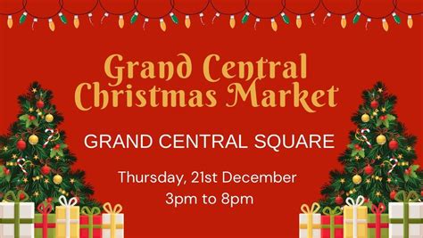 Grand Central Christmas Market | Grand Central Shopping Centre ...