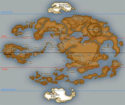 Notes on comparing the Avatar World map to our own (using ...