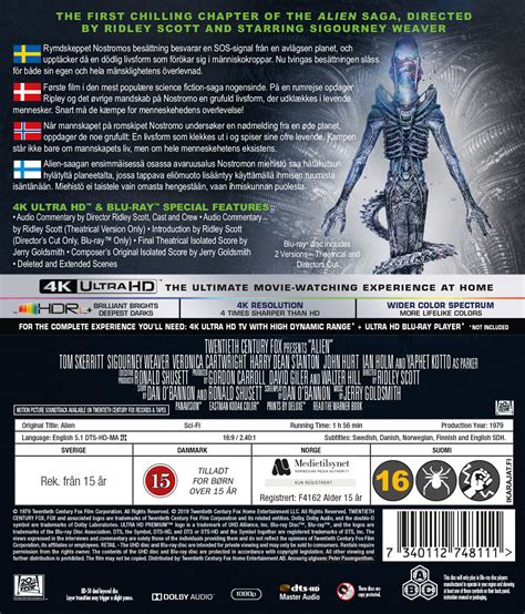 Alien / Director's cut - (4K Ultra HD + Blu-ray) - film