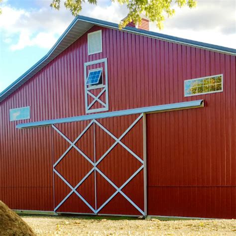 Single or Split Sliding Doors For Pole Barns & Pole Buildings