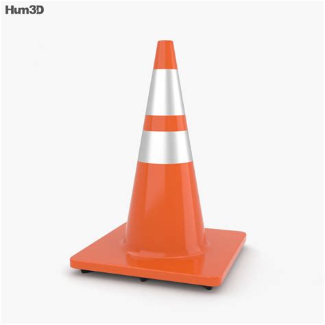 Traffic Cone 3D model - Architecture on Hum3D