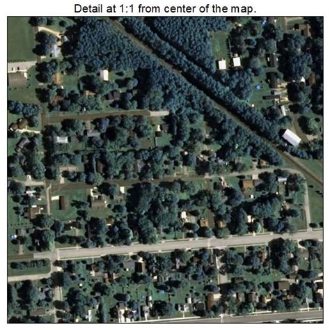 Aerial Photography Map of Rio, WI Wisconsin