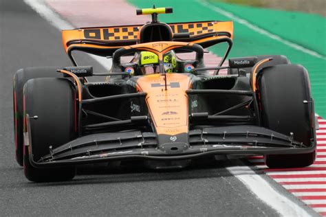 Lando Norris narrows gap on Max Verstappen at final practice in Japan ...