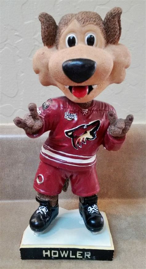 Arizona Coyotes mascot Howler bobblehead Phoenix Coyotes, Arizona ...