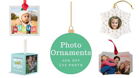 CVS Photo | 60% Off Photo Ornaments :: Southern Savers