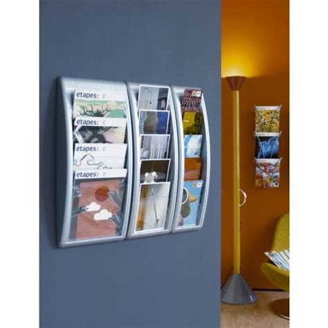 A4 Wall Mounted Brochure Holder in situ Brochure Display, Brochure Holders, Brochure Ideas ...