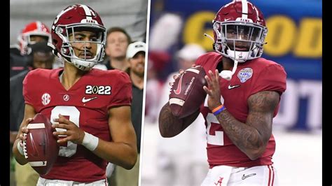 Bryce Young and Jalen Milroe headline the Alabama quarterback room ...