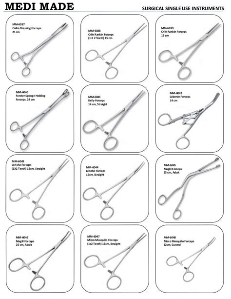 Surgical single use instruments