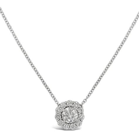 Diamond Cluster Pendant - Gold River Jewellers