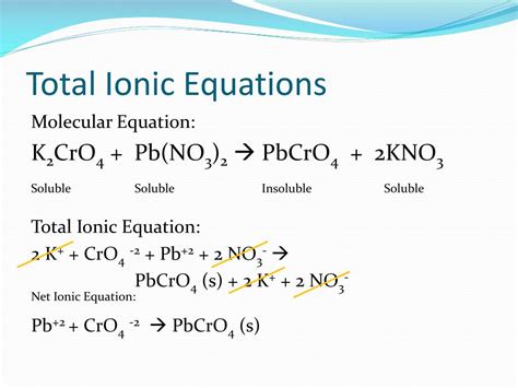 PPT - Solubility and Net Ionic Equations PowerPoint Presentation, free download - ID:3105334