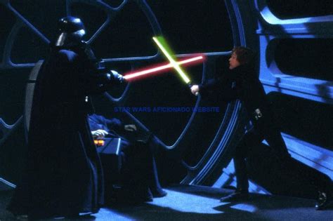 LUKE VS VADER RETURN OF THE JEDI LIGHTSABER | Star wars pictures, Star wars images, Star wars luke