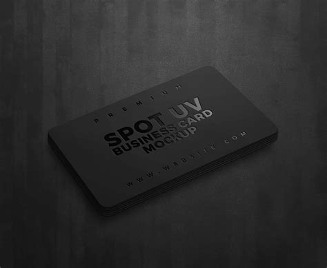 Matte + Spot UV Business Cards - Office Stationery