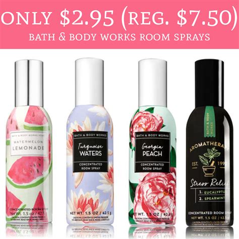 Today 4/25 Only - $2.95 (Regular $7.50) Bath & Body Works Room Spray - Deal Hunting Babe