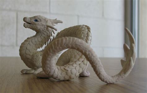 Clay Dragon Sculptures