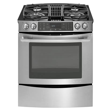 Jenn-Air 4.3 cu. ft. Slide-In Gas Downdraft Range w/ Convection ...