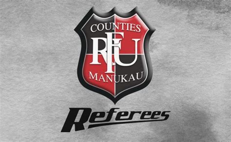 New logo for Counties Manukau Rugby Referees - Counties Sports Hub