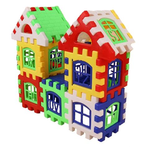 Kids House Building Blocks Educational Learning Construction ...