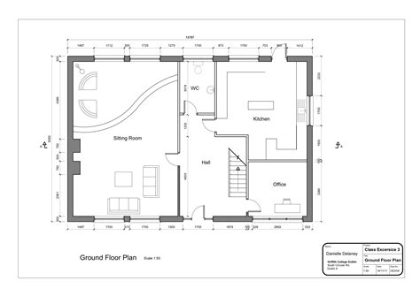 Simple House Floor Plans With Measurements | House floor plans, Simple ...