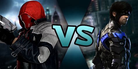 Red Hood vs Nightwing by ArkhamNatic on DeviantArt