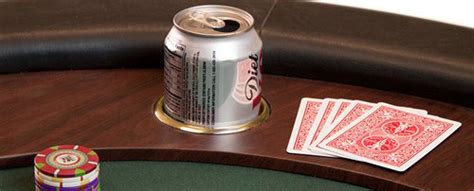 Poker Table Cup Holders | Drink Holders | Poker Table Materials
