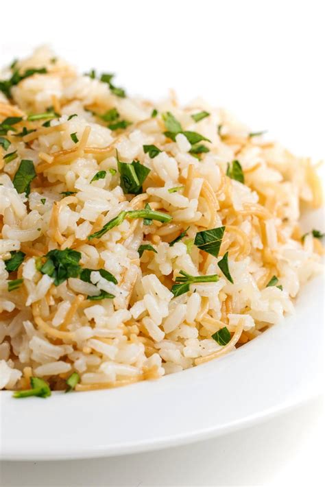 Lebanese Rice Pilaf With Vermicelli - The Lemon Bowl®