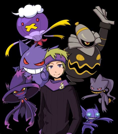 Morty's Ghosts by KikaiArt on deviantART | Ghost pokemon, Pokemon characters, Pokemon silver