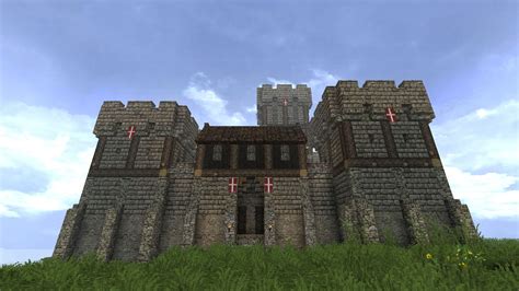 Minecraft Player's Pretty Good at Castles