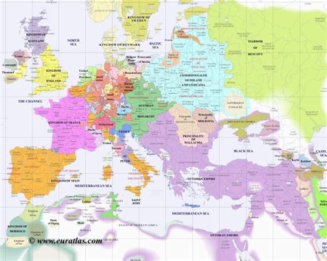 Political Map Of Europe 1800 – secretmuseum