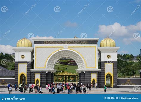 Royal King Palace Also Known As Istana Negara. Editorial Photo - Image of royalty, residence ...