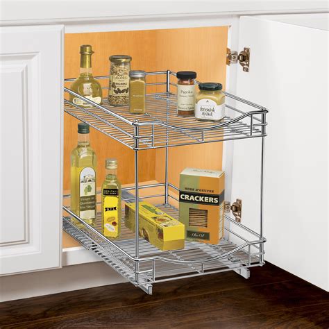 Pull Out Shelves Bathroom Cabinet - BATHMRO