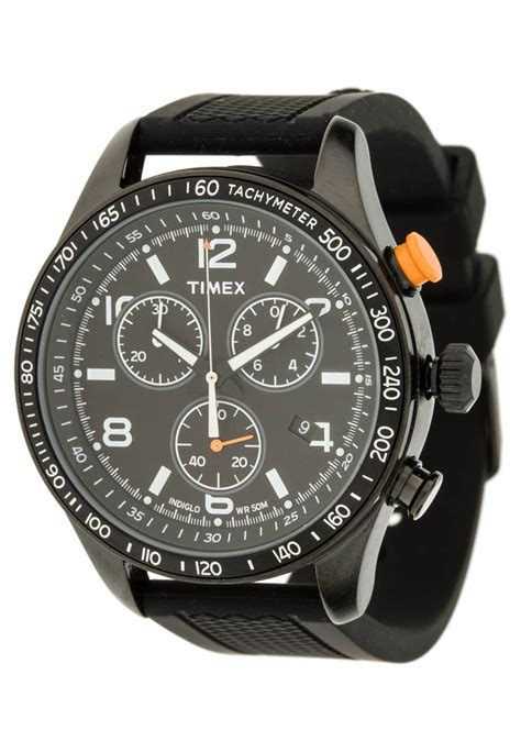 Timex Chronograph watch - schwarz/black - Zalando.co.uk