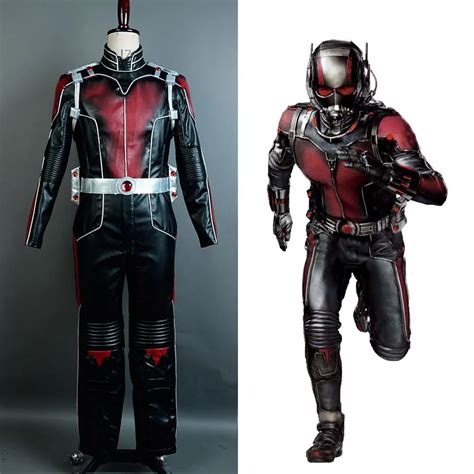 Movie Ant Man Cosplay Costume Superhero Scott Lang Costume Ant Man ...