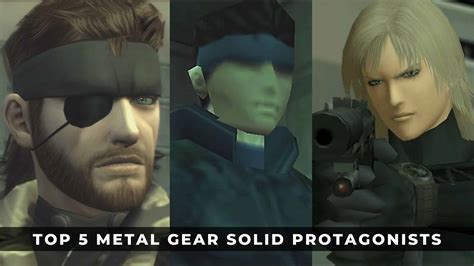 Top 5 Metal Gear Solid Protagonists - KeenGamer