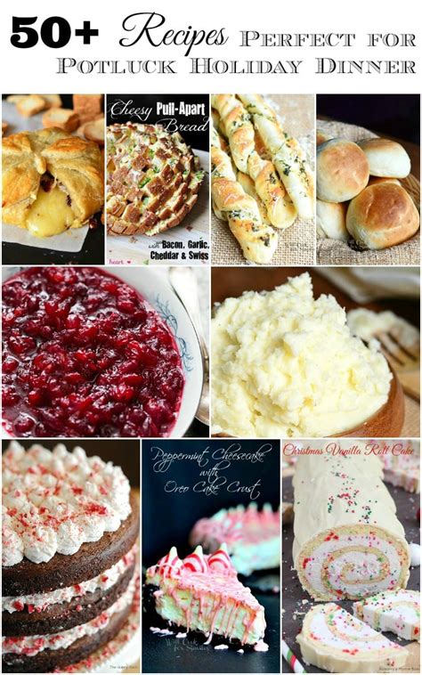 50+ Recipes Perfect for Potluck Holiday Dinners & Holiday Entertaining Tips - Will Cook For Smiles