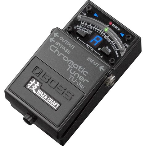 BOSS TU-3W Waza Craft Chromatic Tuner with Bypass