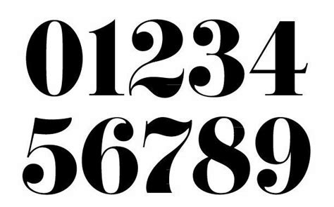 Pin by Debbie Lee on Calligraphy and Hand Lettering | Number tattoo fonts, Numbers font, Numbers ...