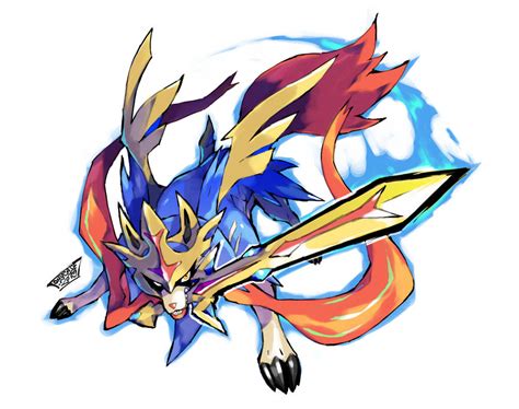 Zacian - Pokemon Sword by Tomycase on DeviantArt | Pokemon, Pokemon pictures, Pokemon fan art