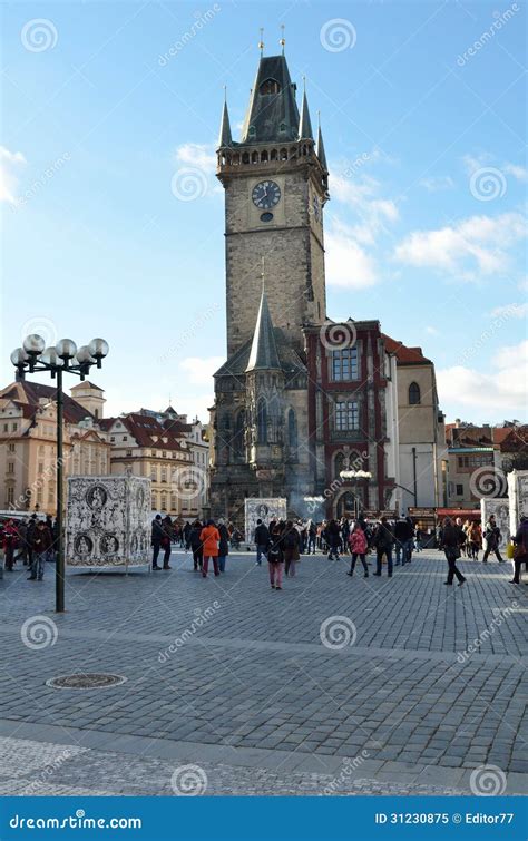 Old Town Square in City of Prague Editorial Image - Image of travel, constructions: 31230875