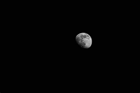 Wallpaper : Moon, dark, sky, monochrome, black background 6000x3991 ...