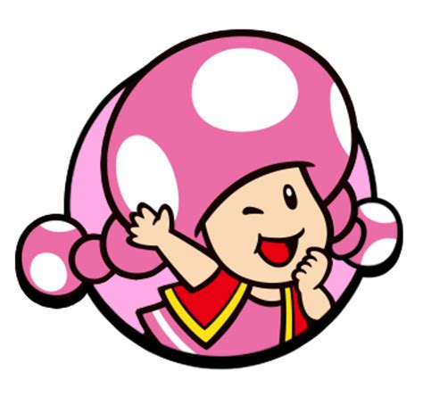 Super Mario: Toadette Icon 2D by Joshuat1306 on DeviantArt