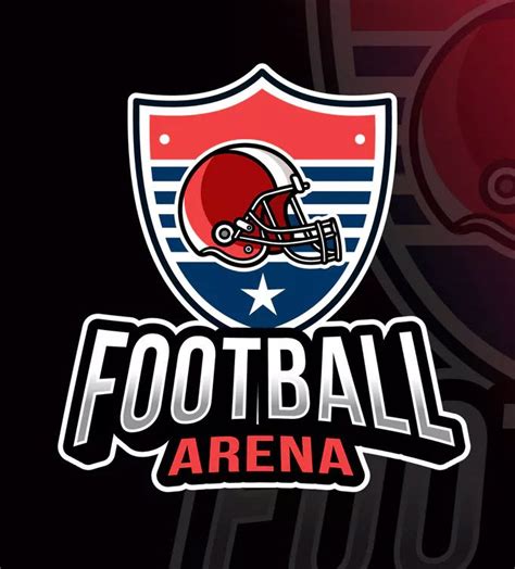 Football Arena Logo Template by IanMikraz on | Logo templates, Logos ...