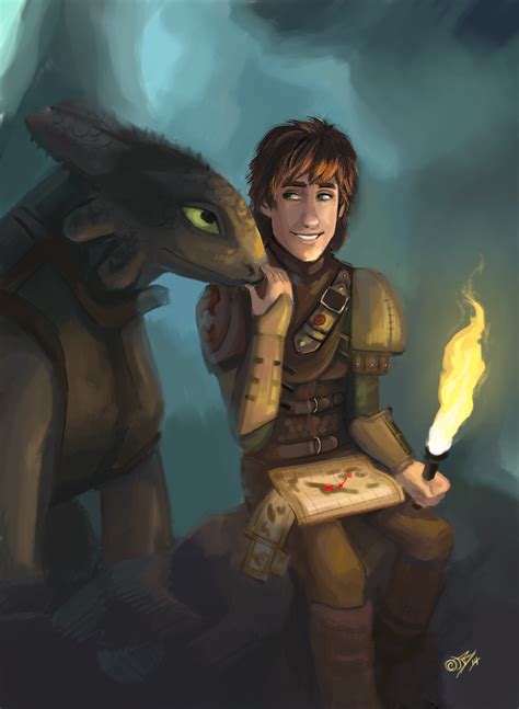 Toothless and Hiccup by DreamyNatalie on DeviantArt