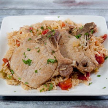 Pressure Cooker Pork Chops and Rice Recipe - (4.8/5)