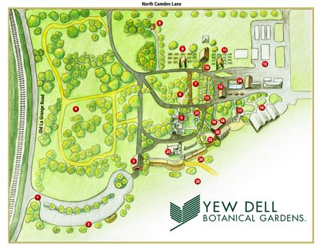 Garden Maps | Yew Dell Botanical Gardens