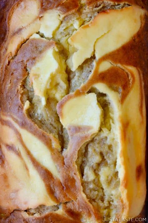 Cream Cheese Banana Bread - Just a Taste