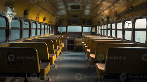 school bus interior ,generative ai 26133090 Stock Photo at Vecteezy