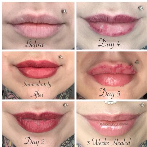 Permanent Makeup Lips Healing Time - Mugeek Vidalondon