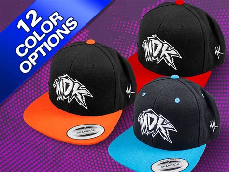 MDK Original Snapback Hat (Colored) / MDK Official Merch