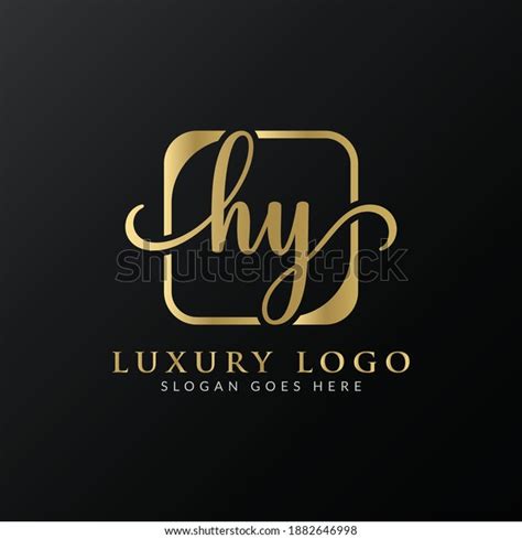 Hy Logo Design Vector Template Initial: เวกเตอร์สต็อก (ปลอดค่าลิขสิทธิ์ ...